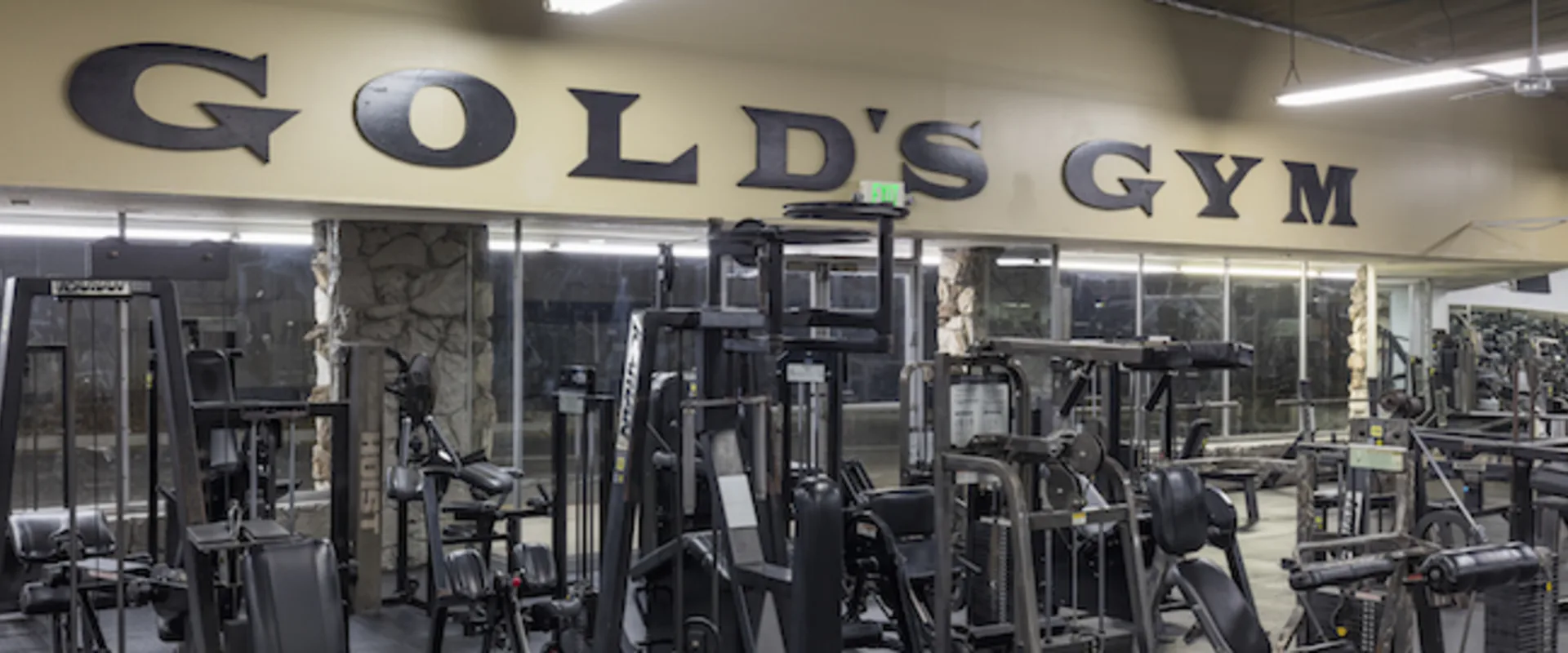 north hollywood gym workout floor with exercise equipment
