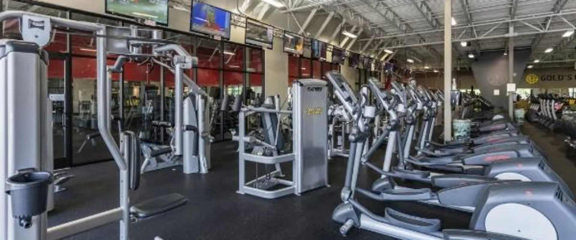 Wide variety of gym equipment at fitness center in Colonial Heights