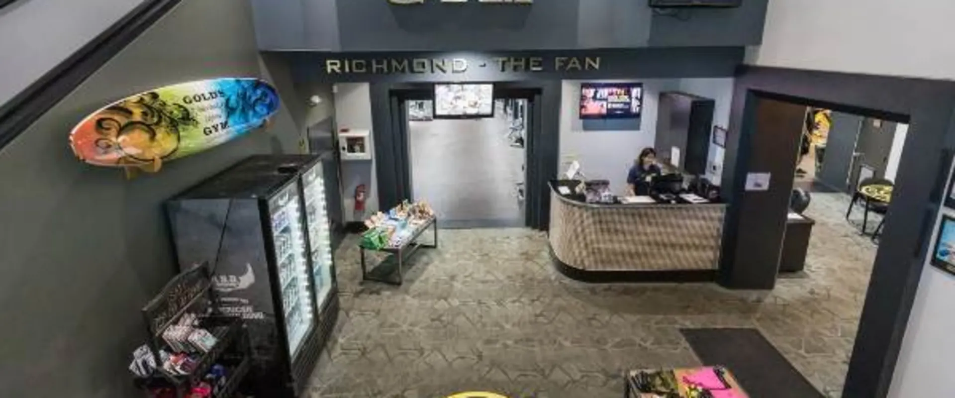 Front desk at gym in Richmond near me