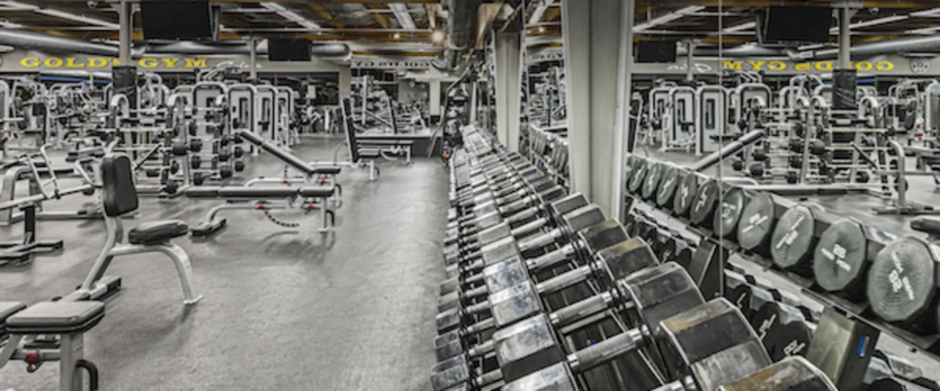 goleta gym weight training area