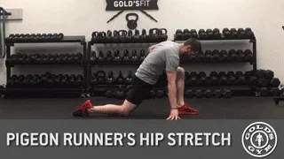 Pigeon Stretch Demonstration