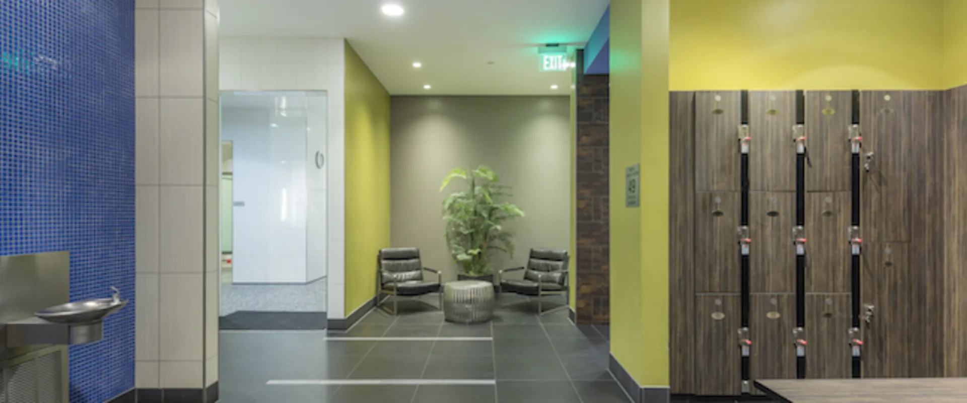 Montclair, California gym locker rooms
