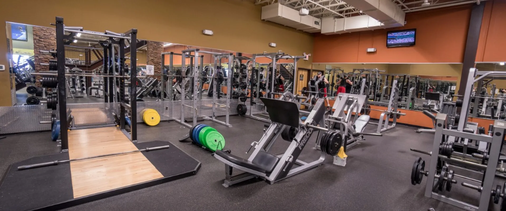 Gold's Gym Midlothian Weightroom
