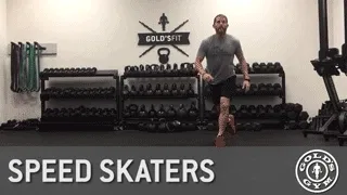 Speed Skaters Demonstration