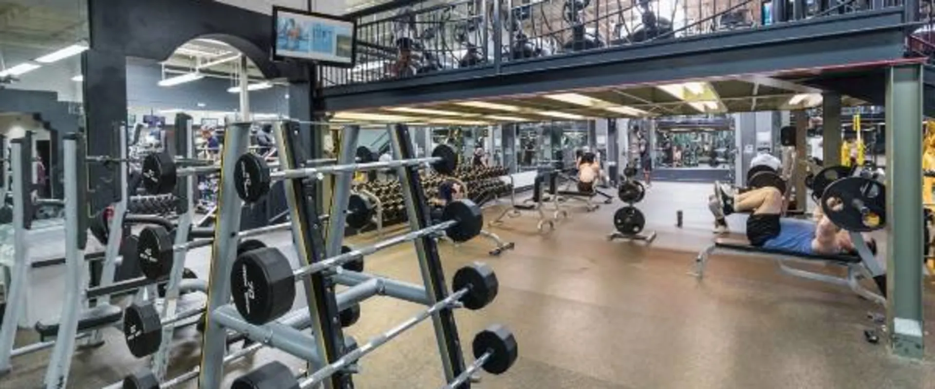 strength equipment at gym in richmond