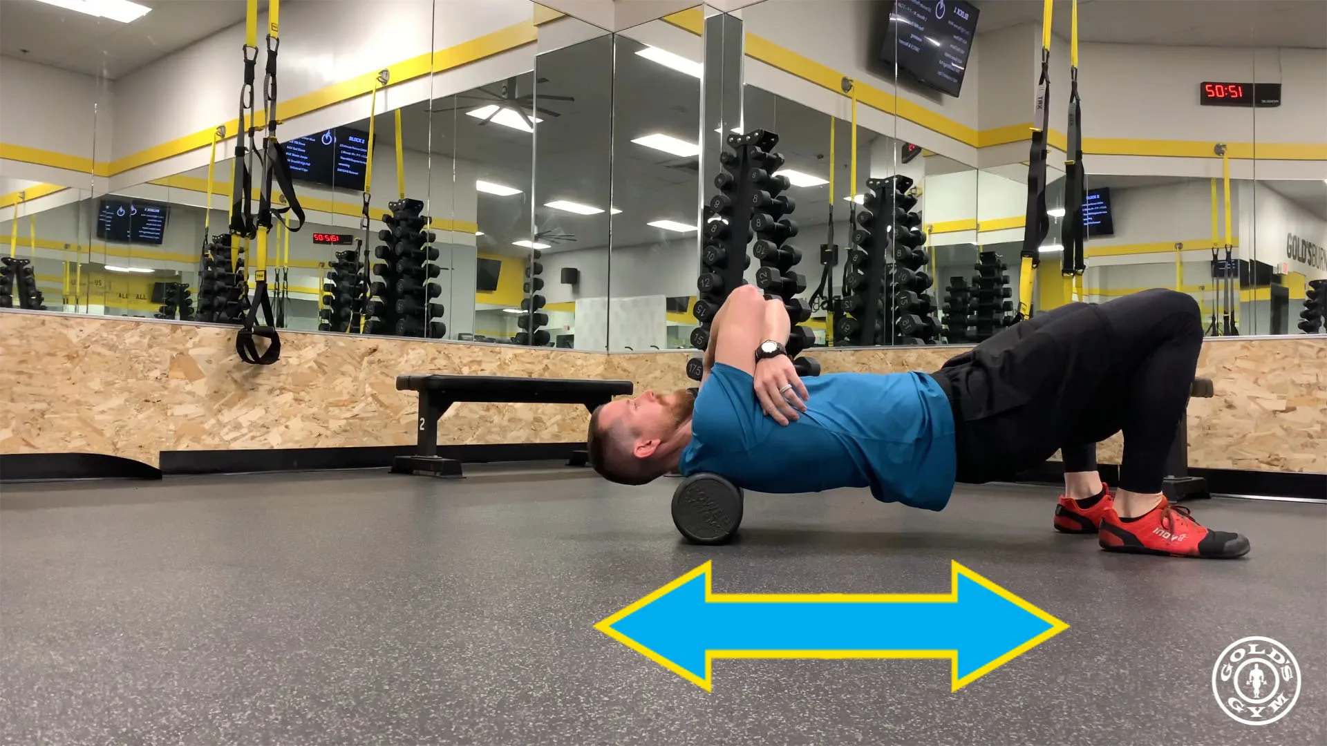Roll Out on National Foam Rolling Day Gold s Gym