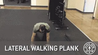 Lateral Walking Plank Demonstration