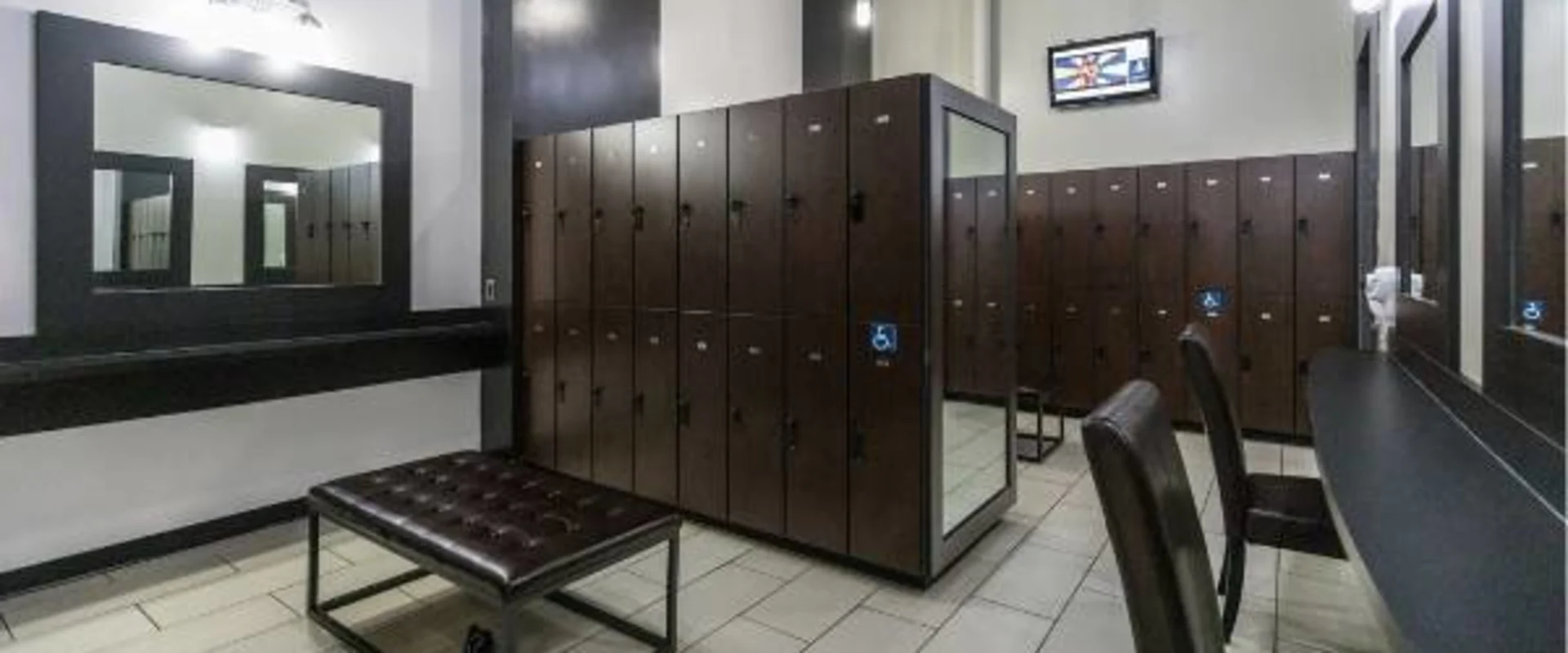 modern and clean locker rooms in swift creek gym