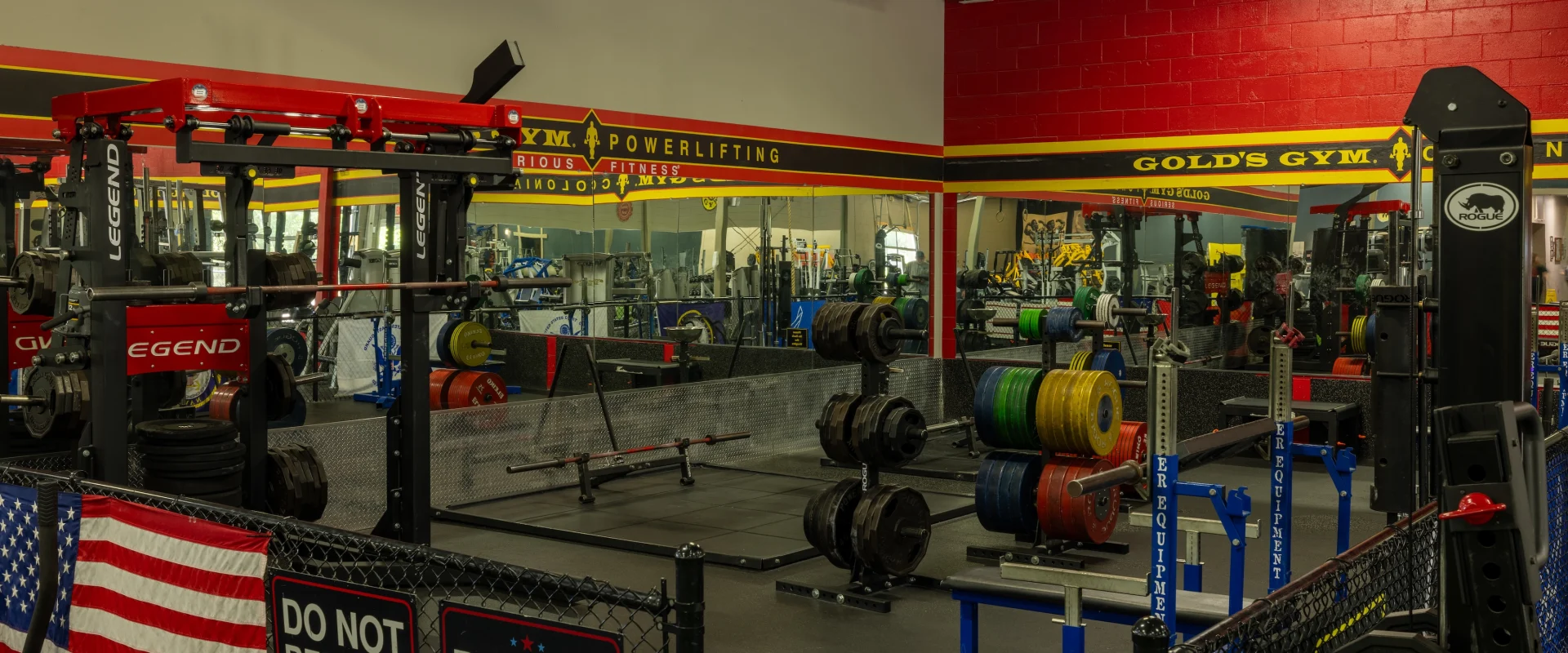 Powerlifting area
