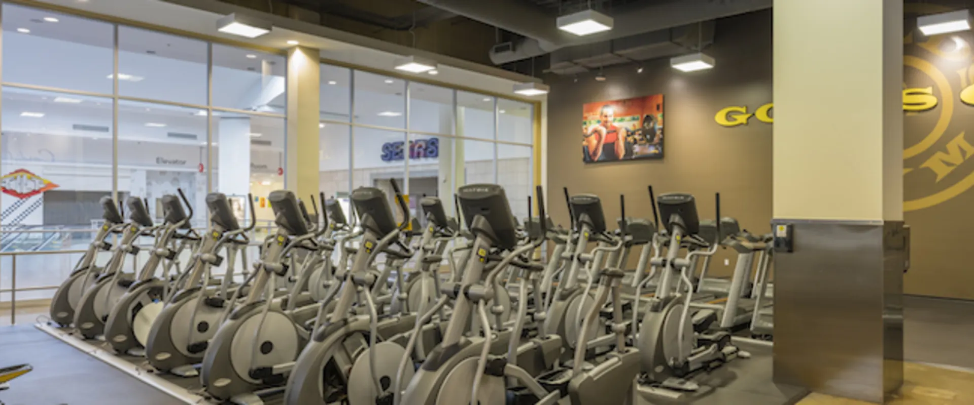 Gold's Gym West Covina cardio equipment