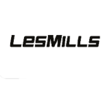 Logo featuring the text 'Les Mills' in bold, black, stylized font, representing the Les Mills brand and its group fitness programs.