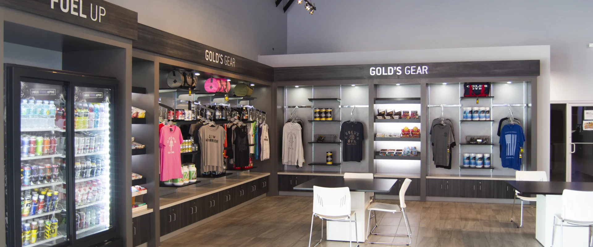 You'll find everything you need for a great workout at our Pro Shop!