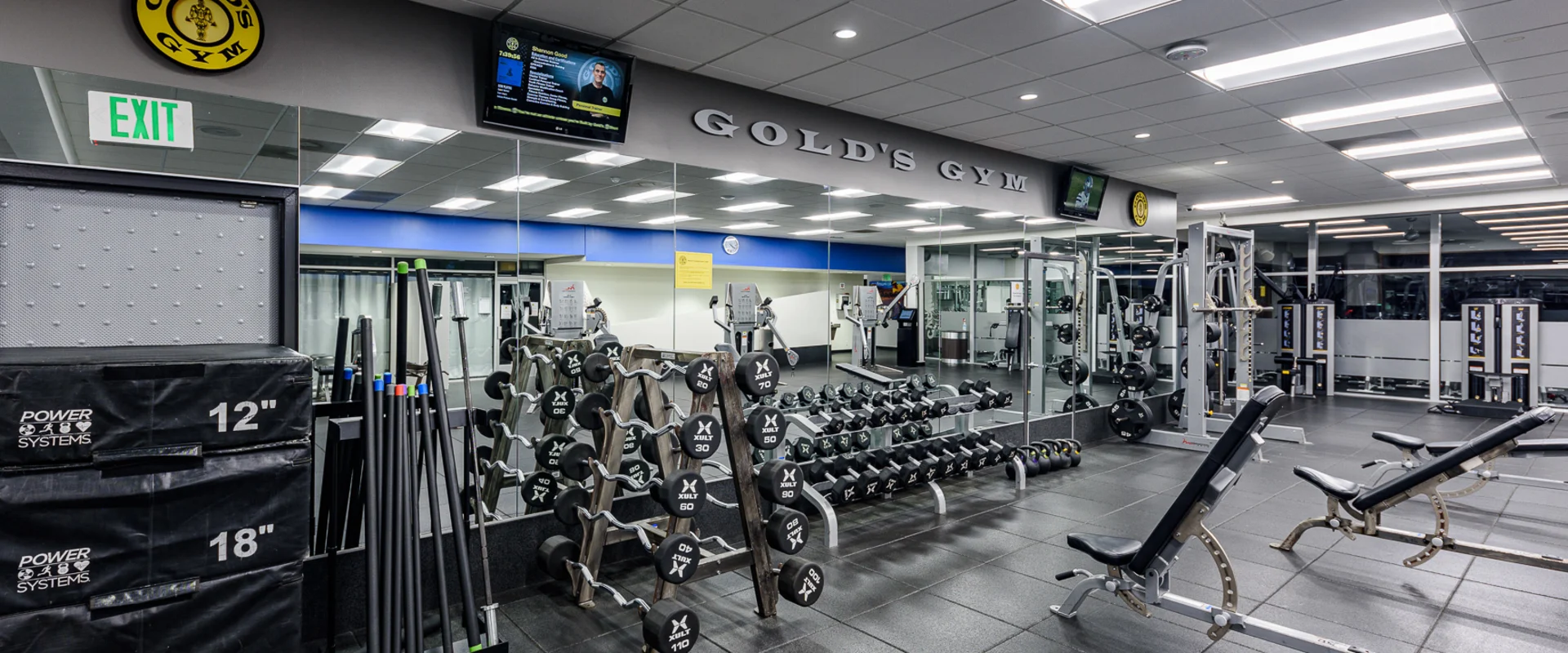 SB Uptown Weights upstairs