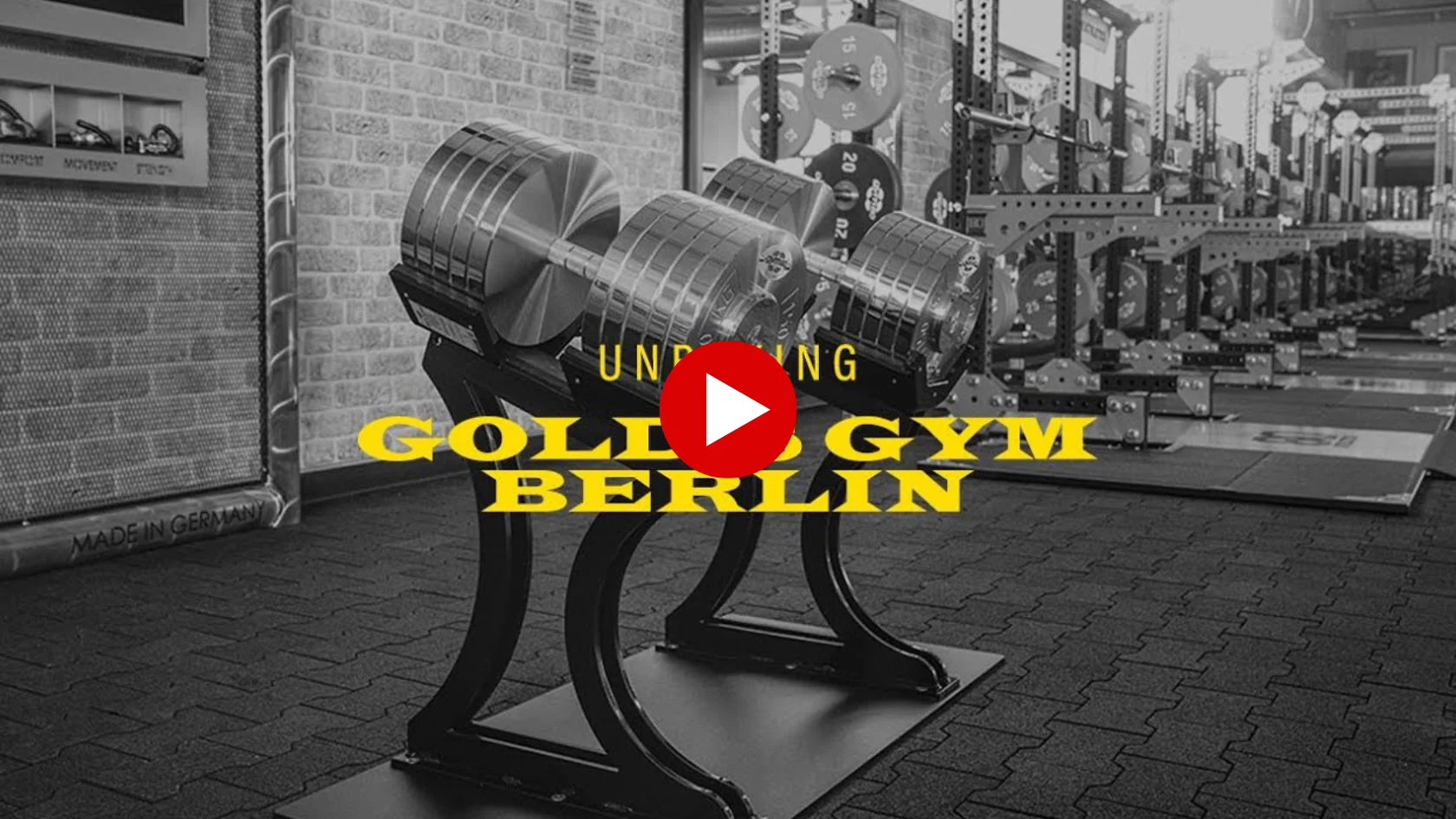 Check out the new Gold's Gym Berlin!