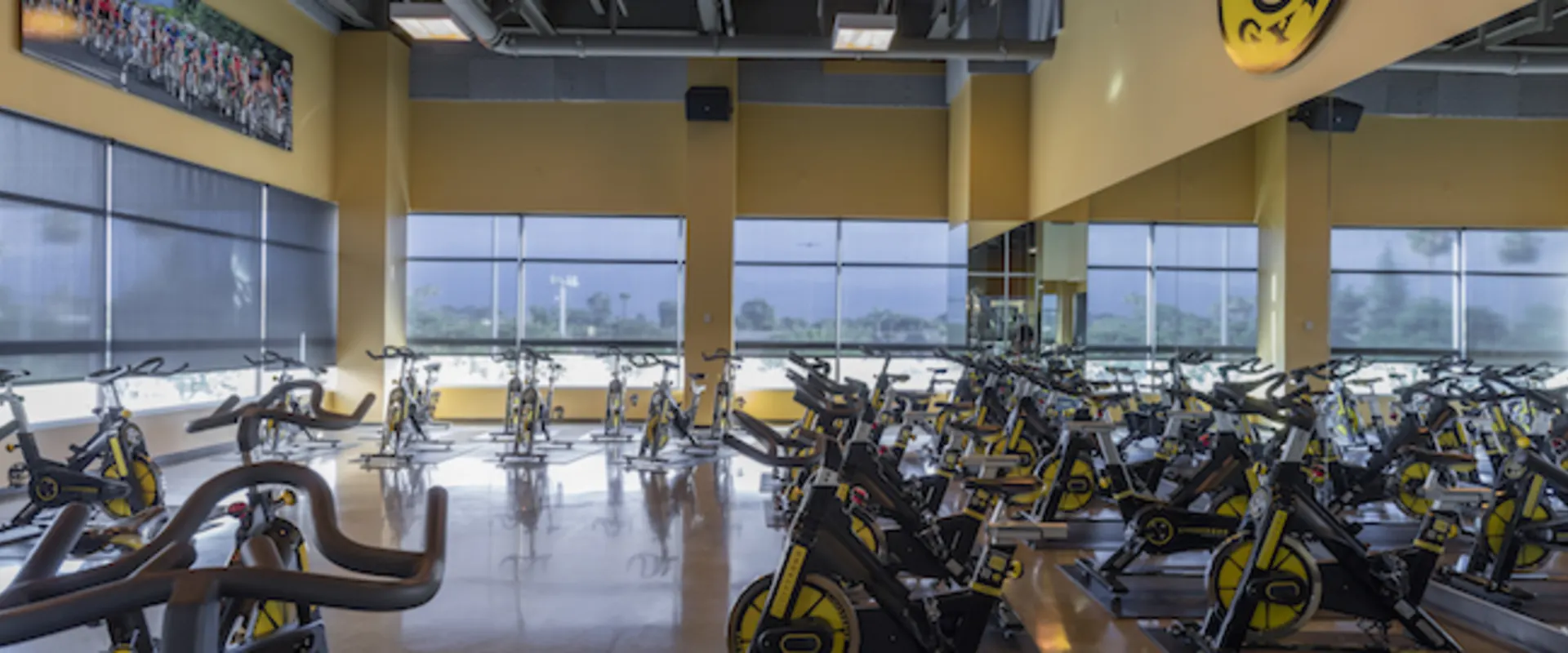 Gold's Gym West Covina spinning room