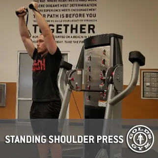 Standing Shoulder Press