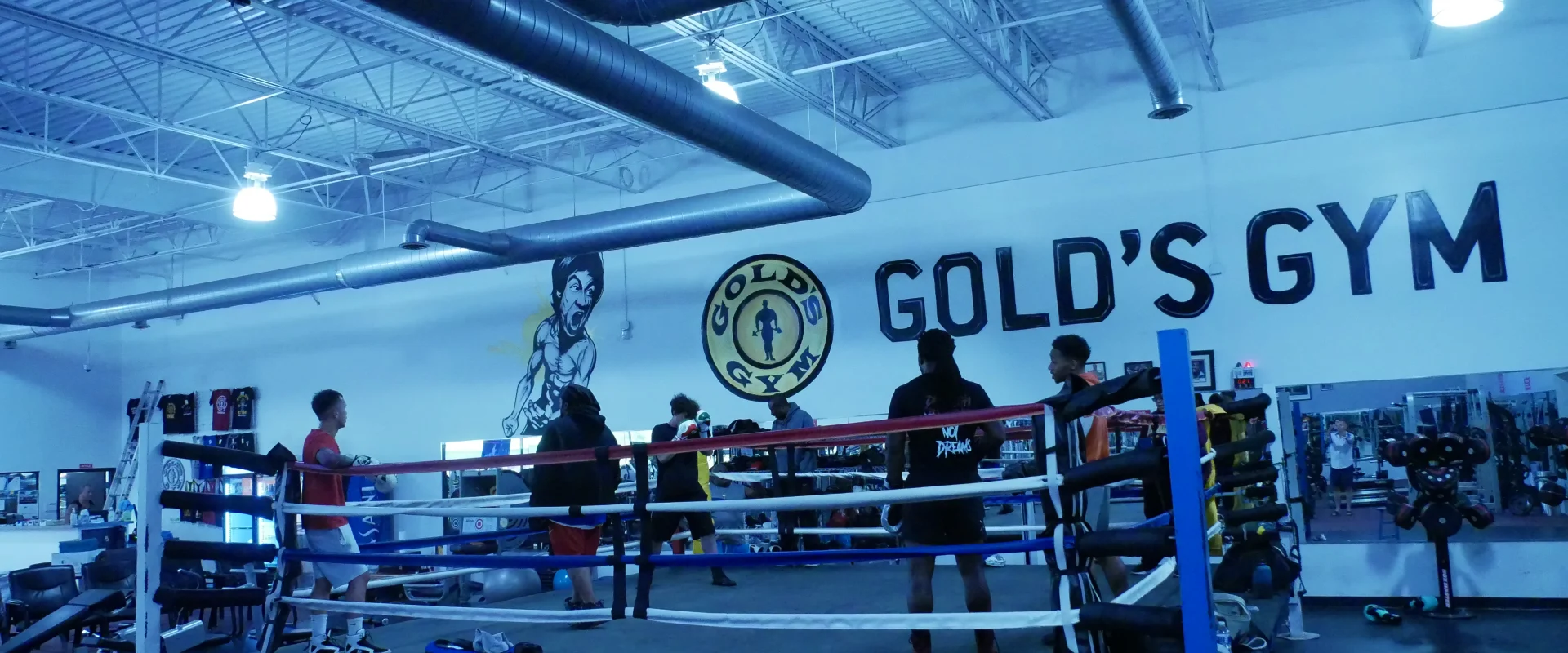 Join us at Gold's Gym Detroit for an exhilarating fitness experience with our professional boxing trainers.