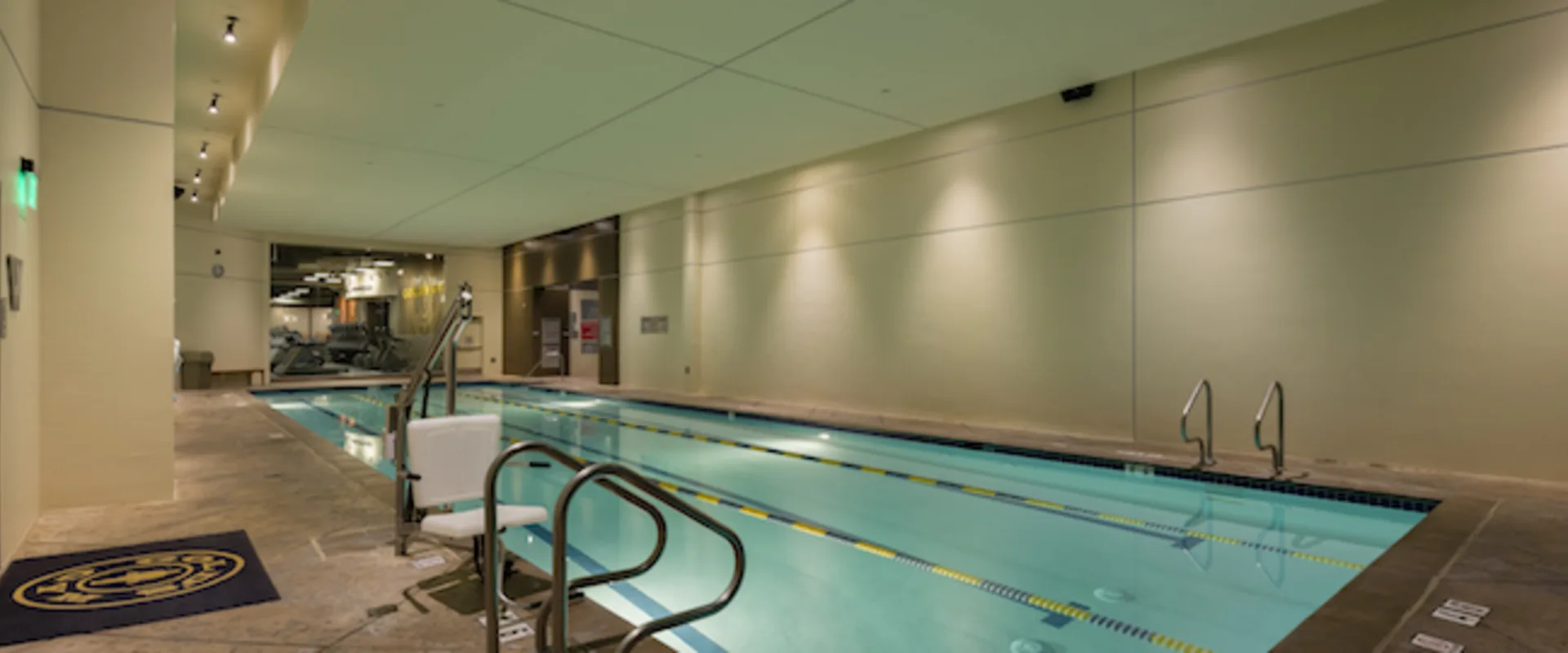 Montclair, CA gym with pool