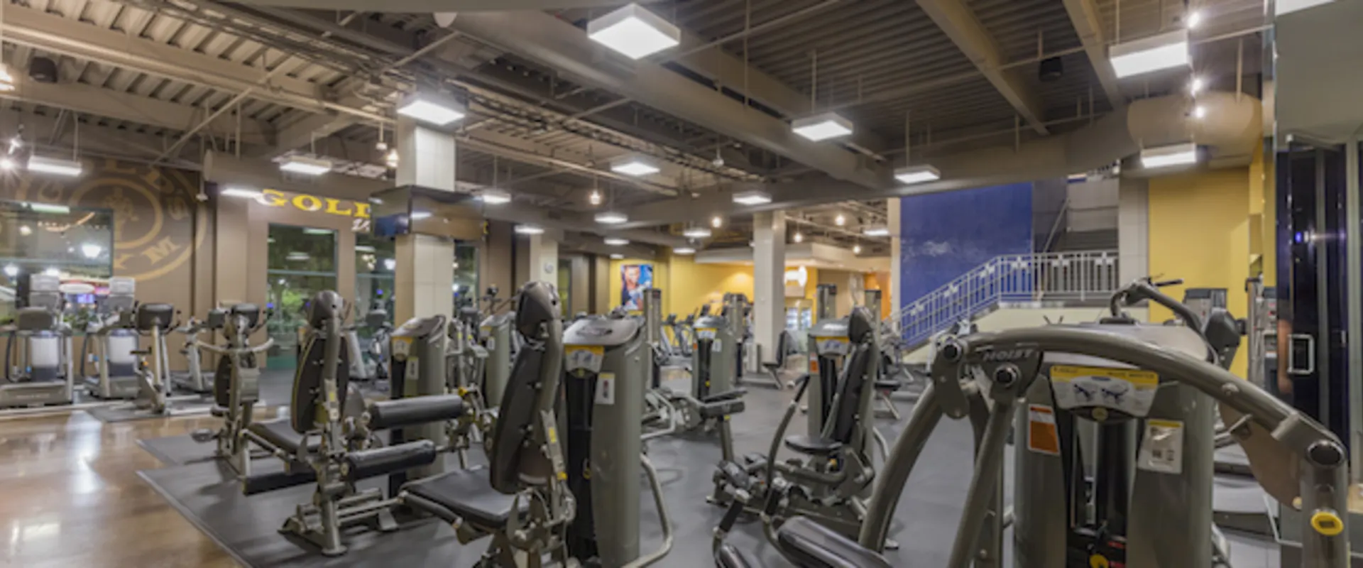 Gold's Gym Valencia exercise machines