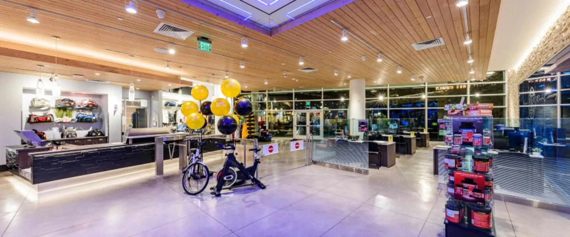Enrance Area of Gold's Gym Ranch Cucamonga