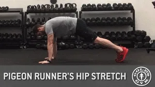 Pigeon Stretch Demonstration