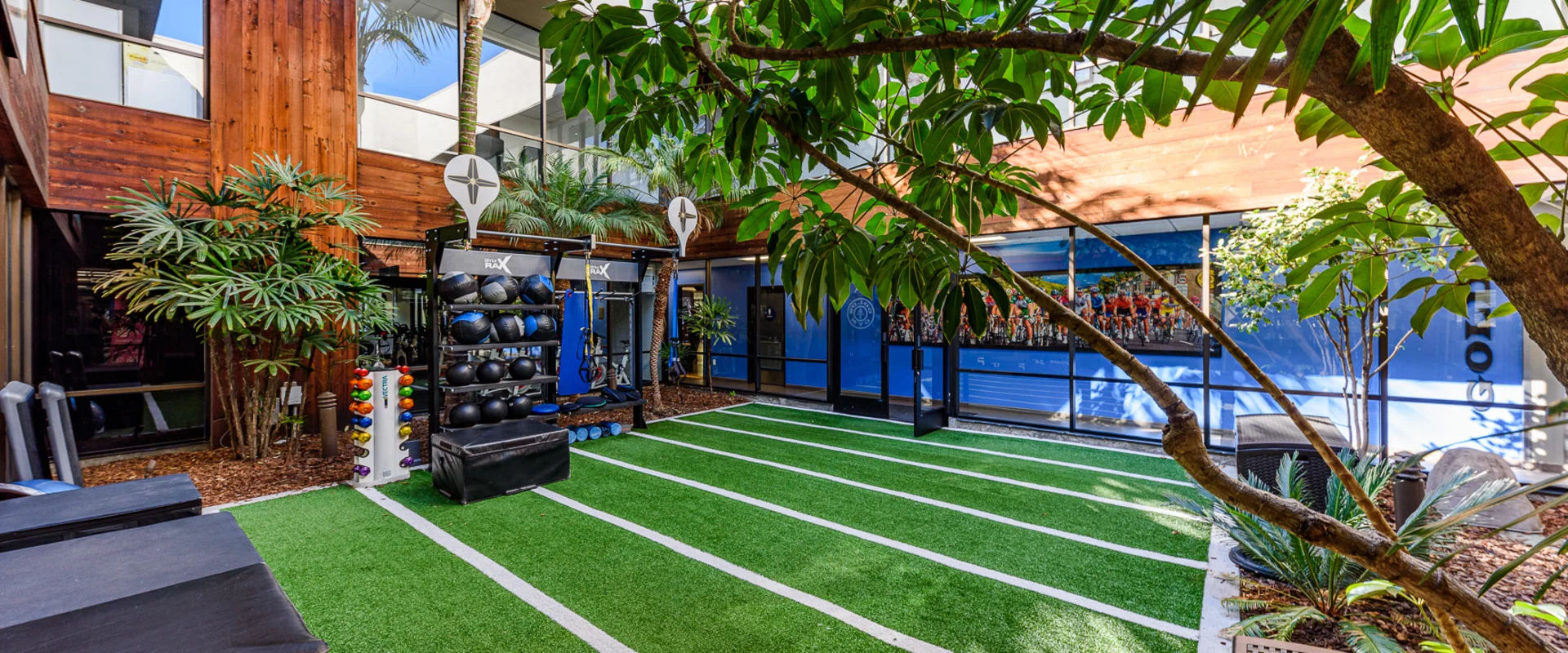 turf room at goleta gym
