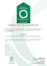 Best Environmental Practice PVC Certificate logo