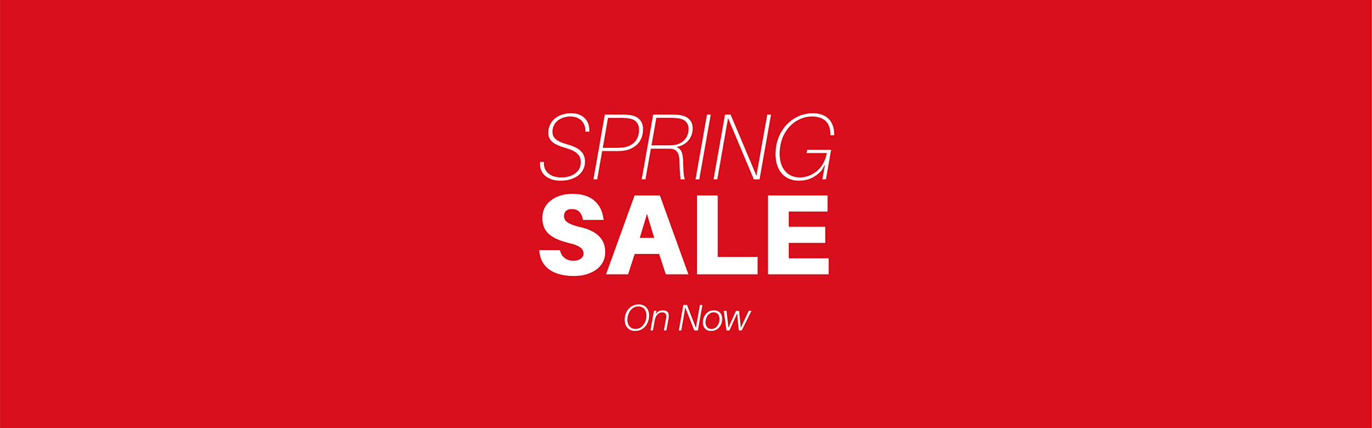 Spring Sale Spring Sale banner