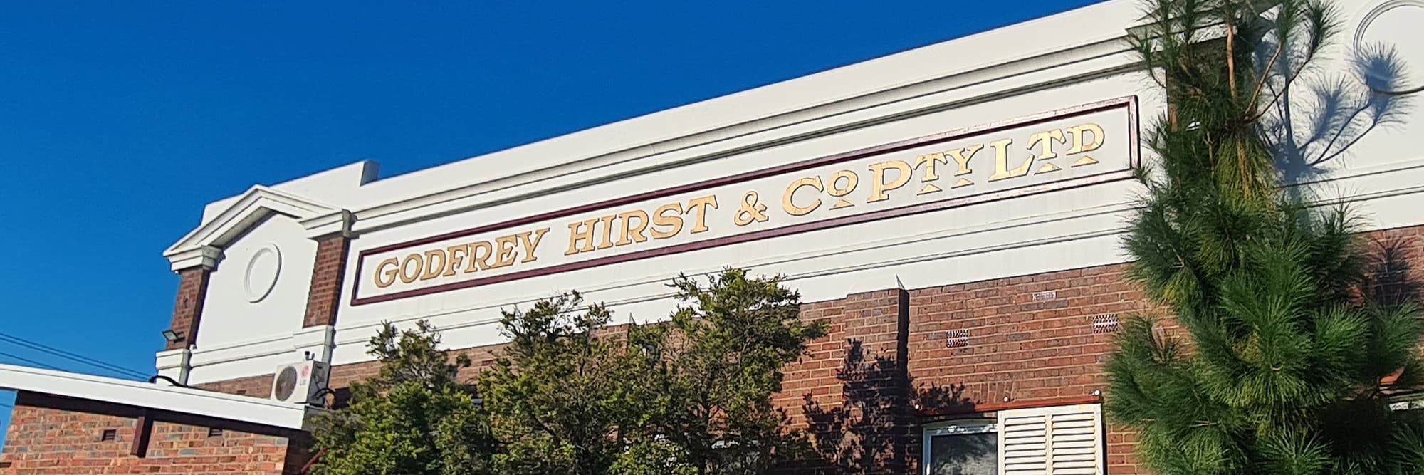 Godfrey Hirst banner