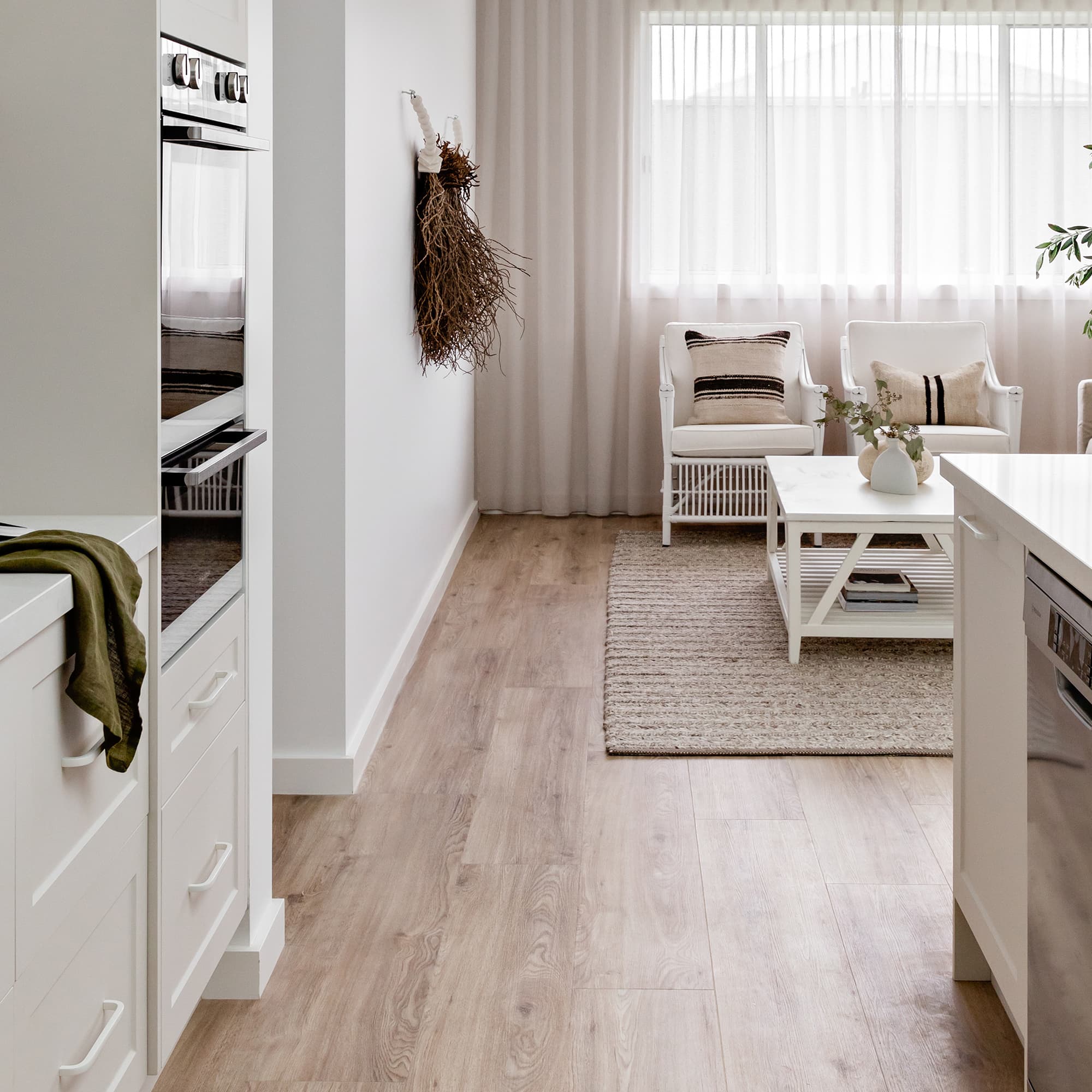 Nordic Oak Vinyl Plank Flooring Moduleo Residential Hard