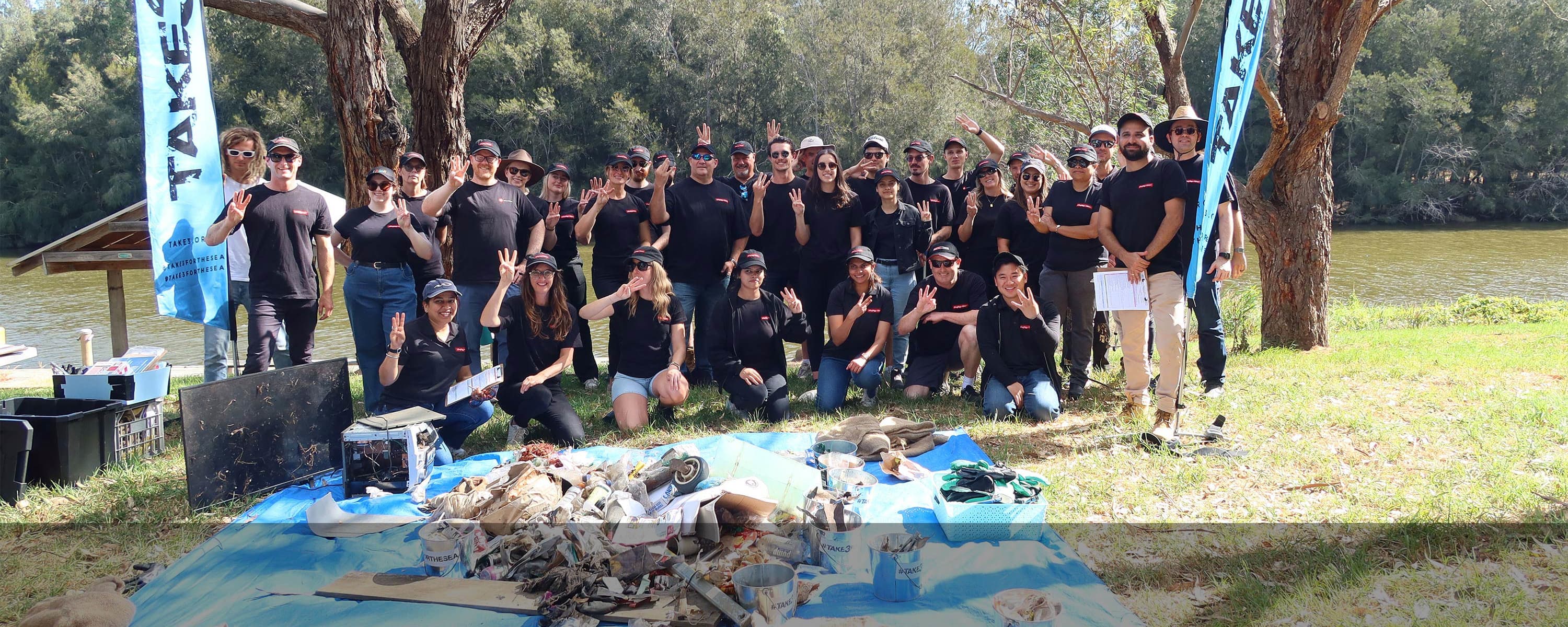 Take 3 For The Sea Barwon River Clean-Up 2024 banner