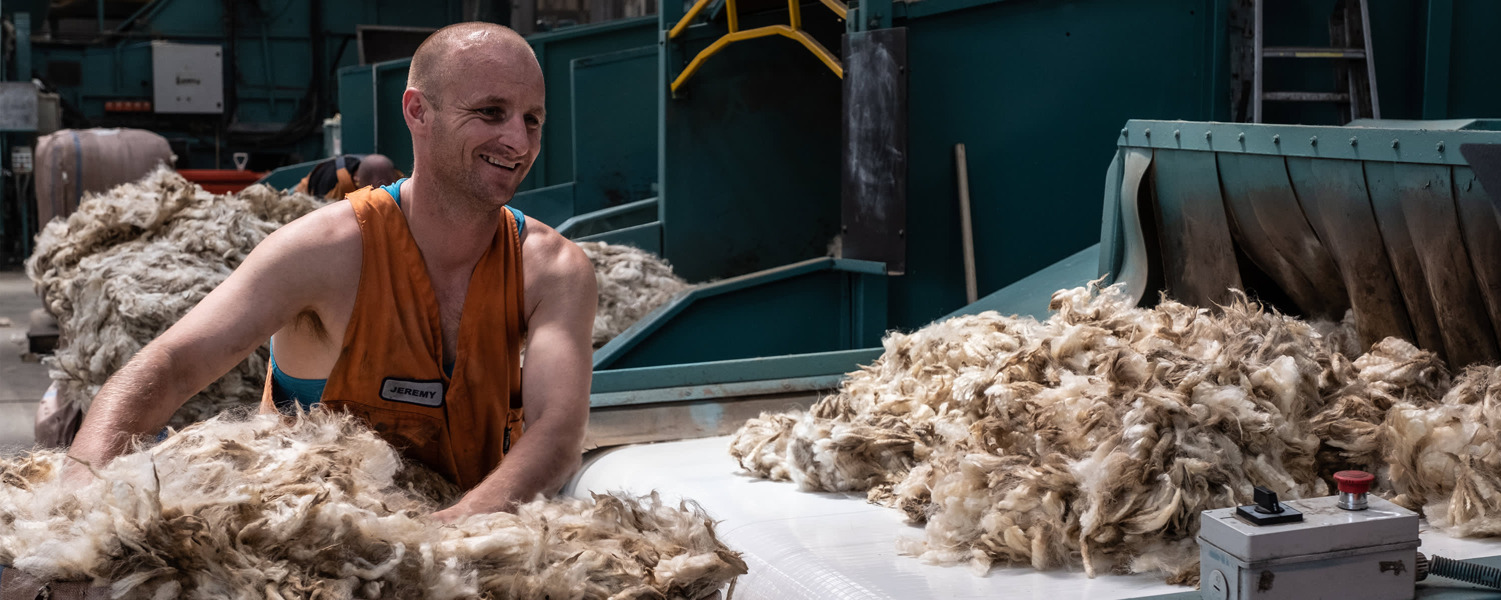 Giving Wool Waste A New Life banner