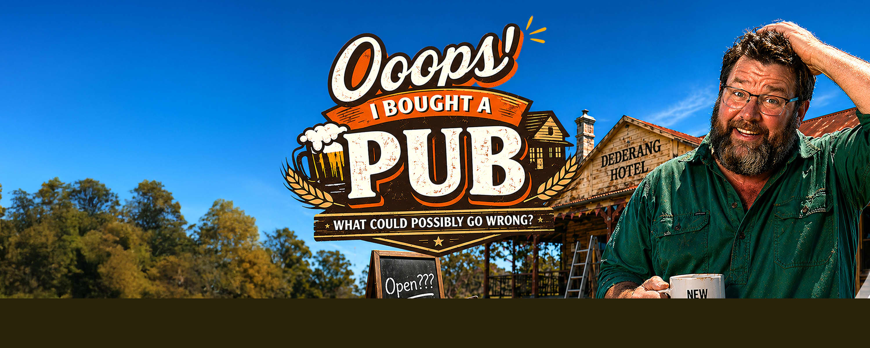 GH Commercial Proudly Supports Ooops! I Bought a Pub! banner