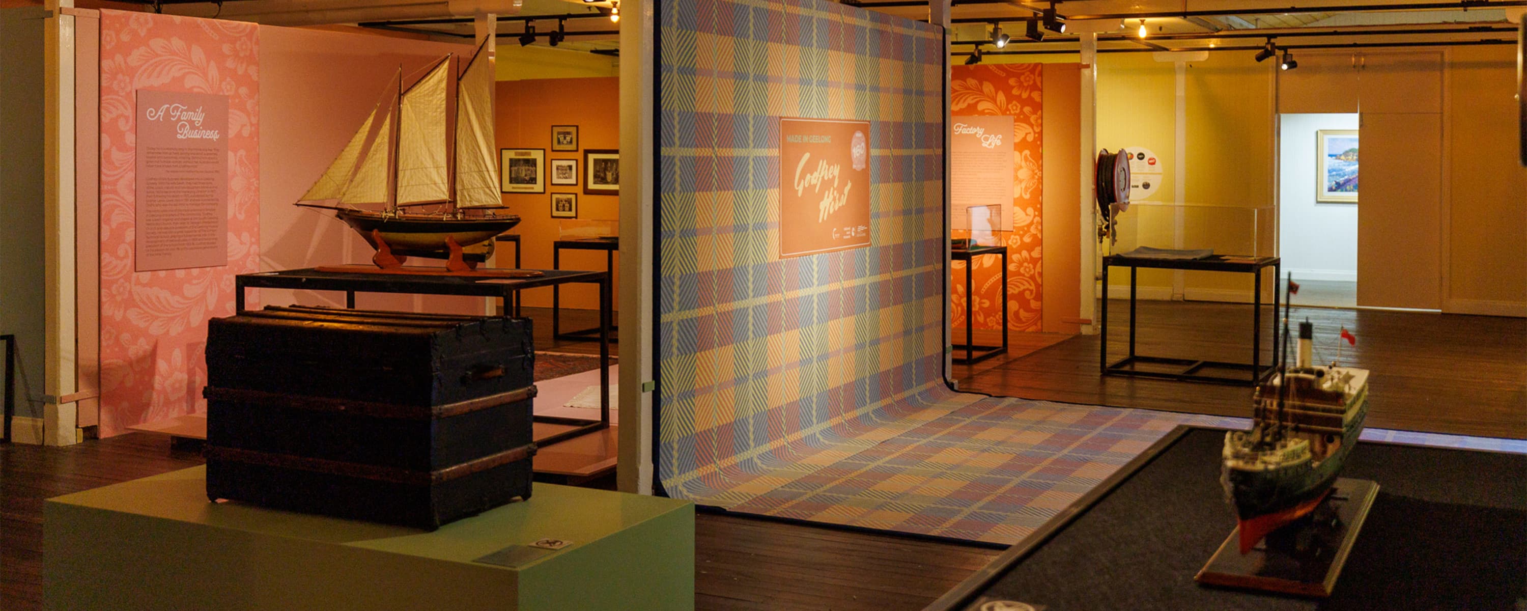 Made in Geelong – Godfrey Hirst Exhibition   banner