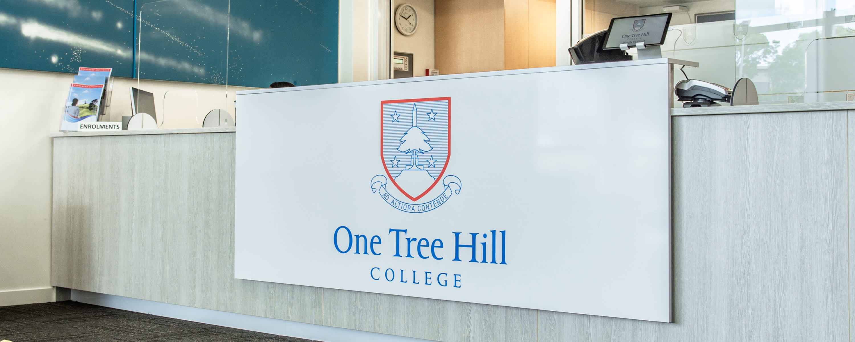 One Tree Hill College banner