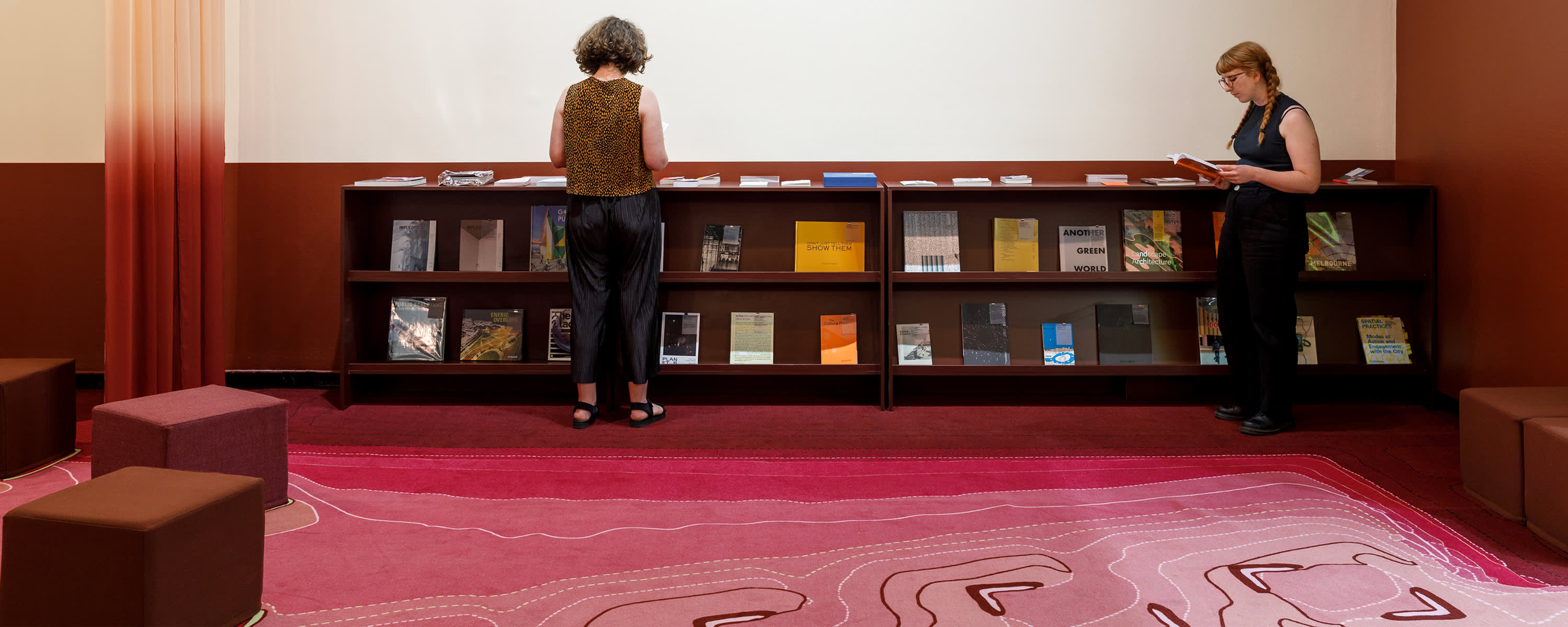Reading Space: Australian Centre for Contemporary Art  banner