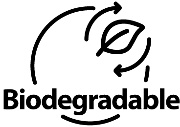 Biodegradable logo