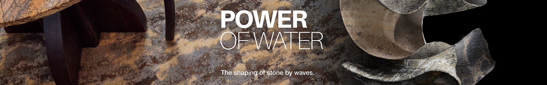 Power of water - The shaping of stone by waves