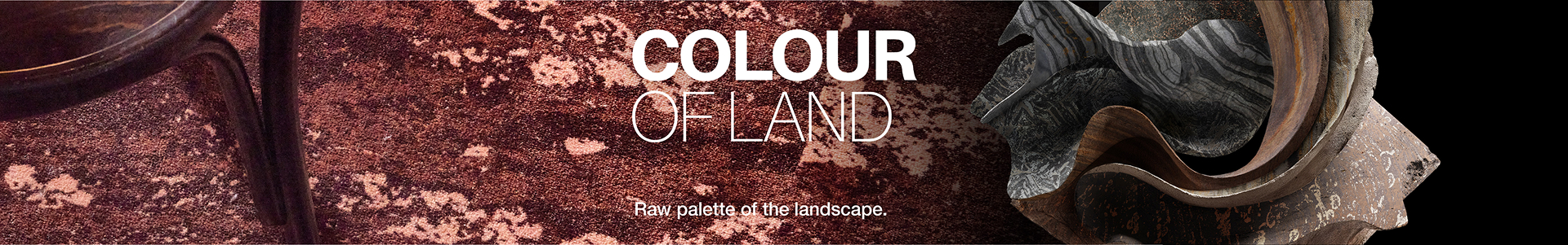Colour of land - Raw palette of the landscape