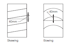 Bowing and Skewing - Carpet Installation