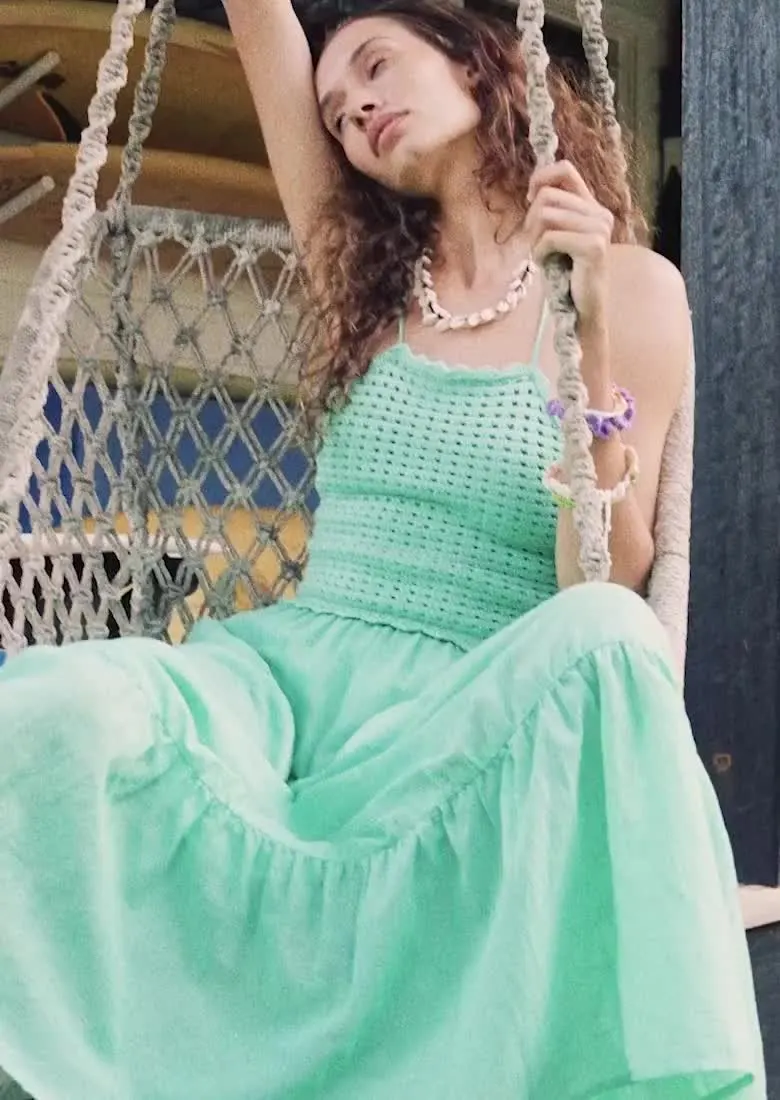 green island dress Active Pique Sea Island Dress – Addison Bay® main image 0
