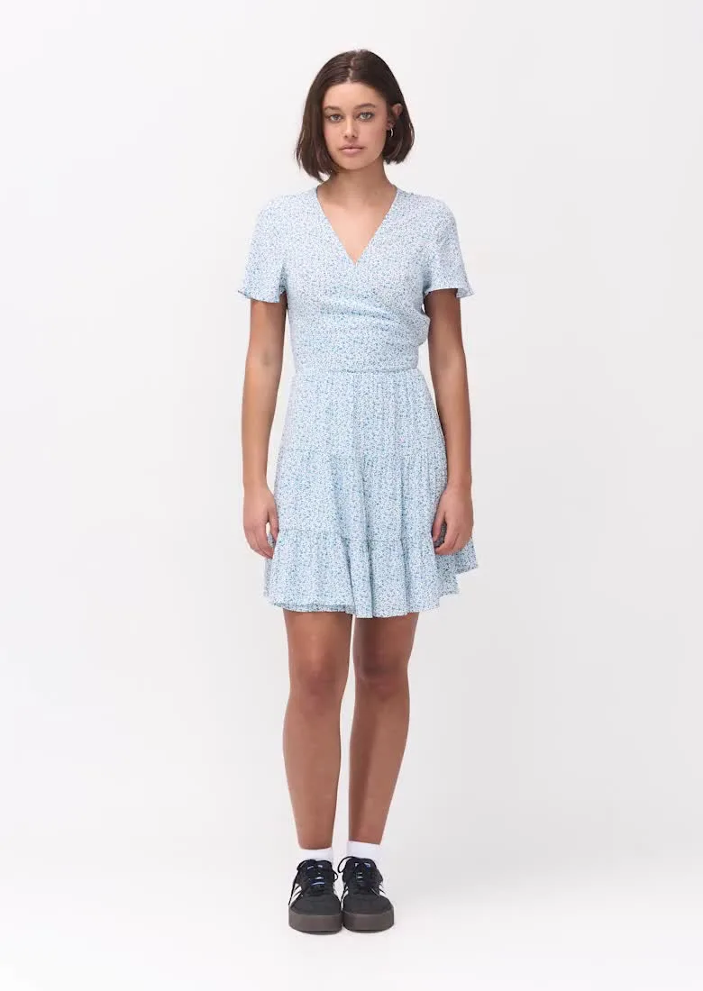 Dottie Wrap Dress Ghanda Clothing