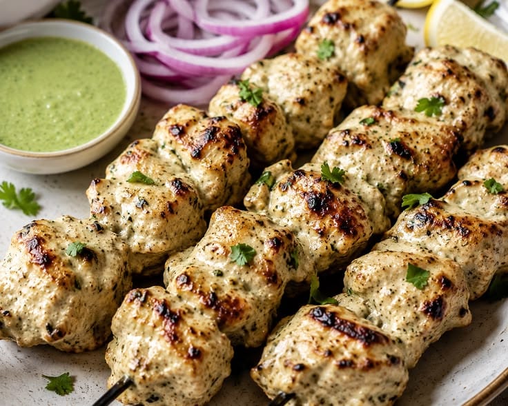 Chicken Malai Boti