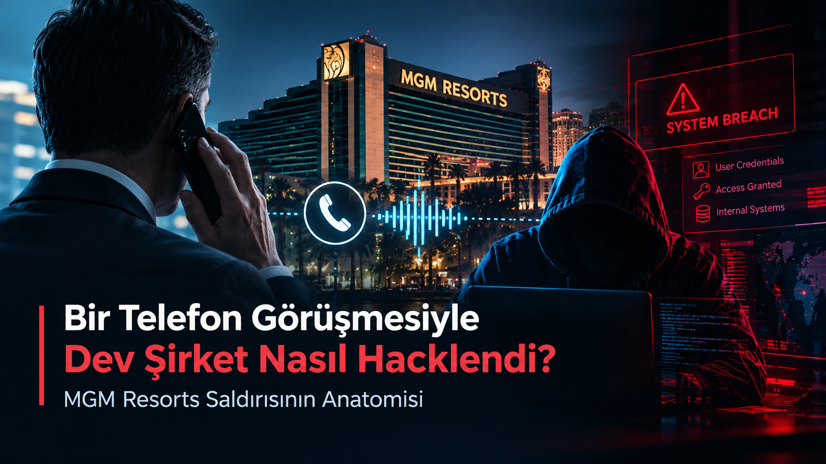 Bir Telefon Görüşmesiyle Dev Şirket Nasıl Hacklendi? MGM Resorts Saldırısının Anatomisi
