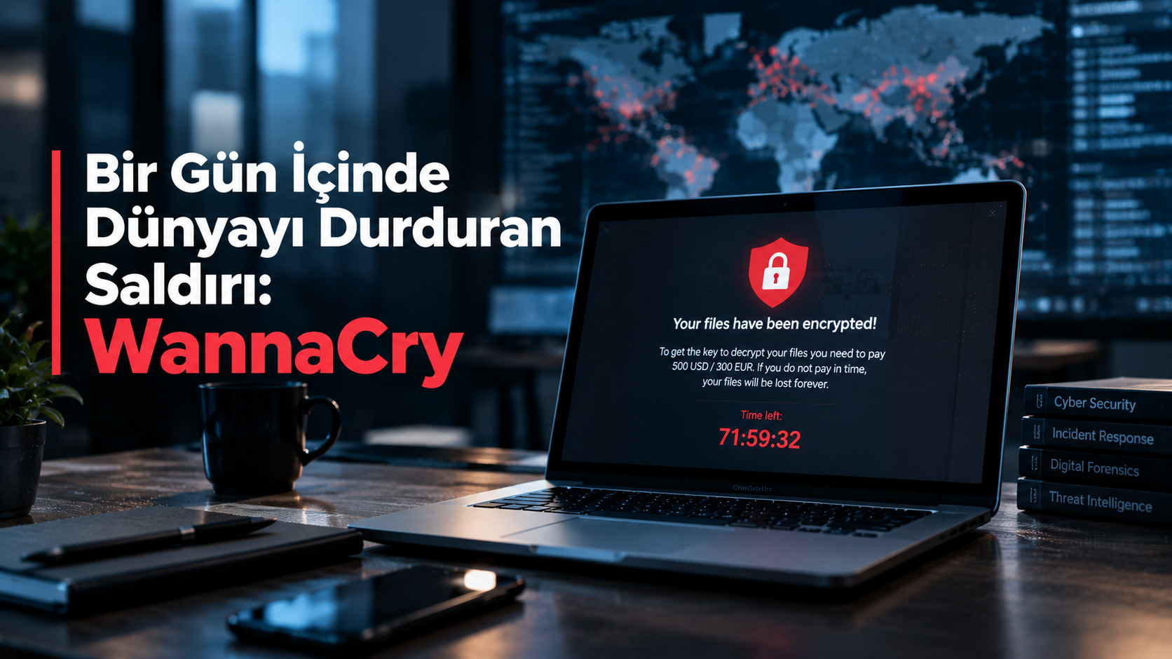 Bir Gün İçinde Dünyayı Durduran Saldırı: WannaCry