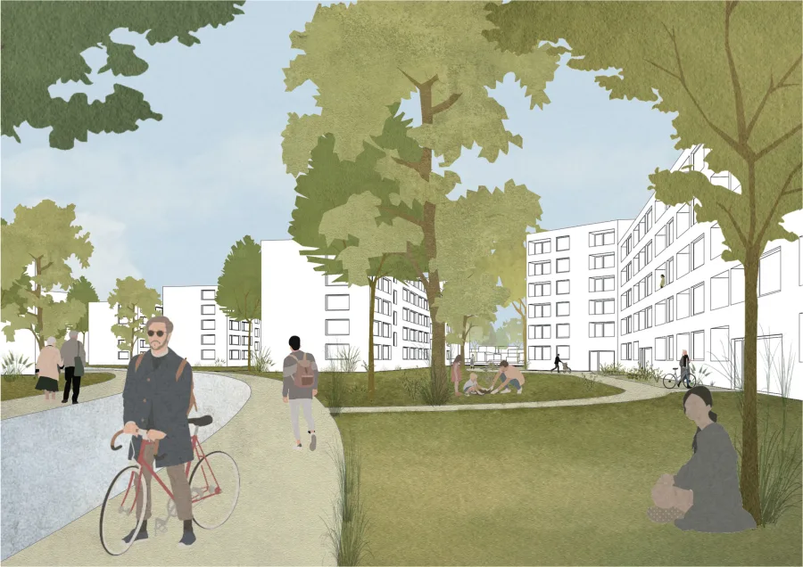 Rahmenplanung Wohnsiedlungen Moosach