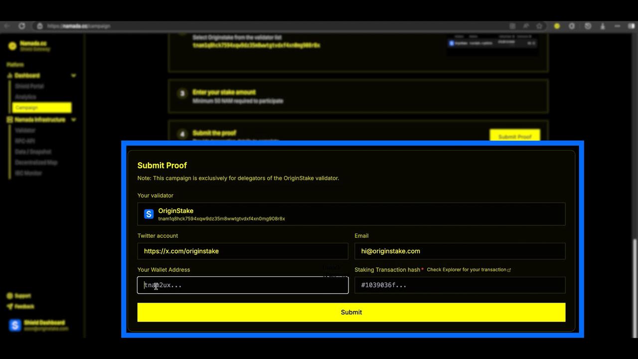 Return to Campaign Page