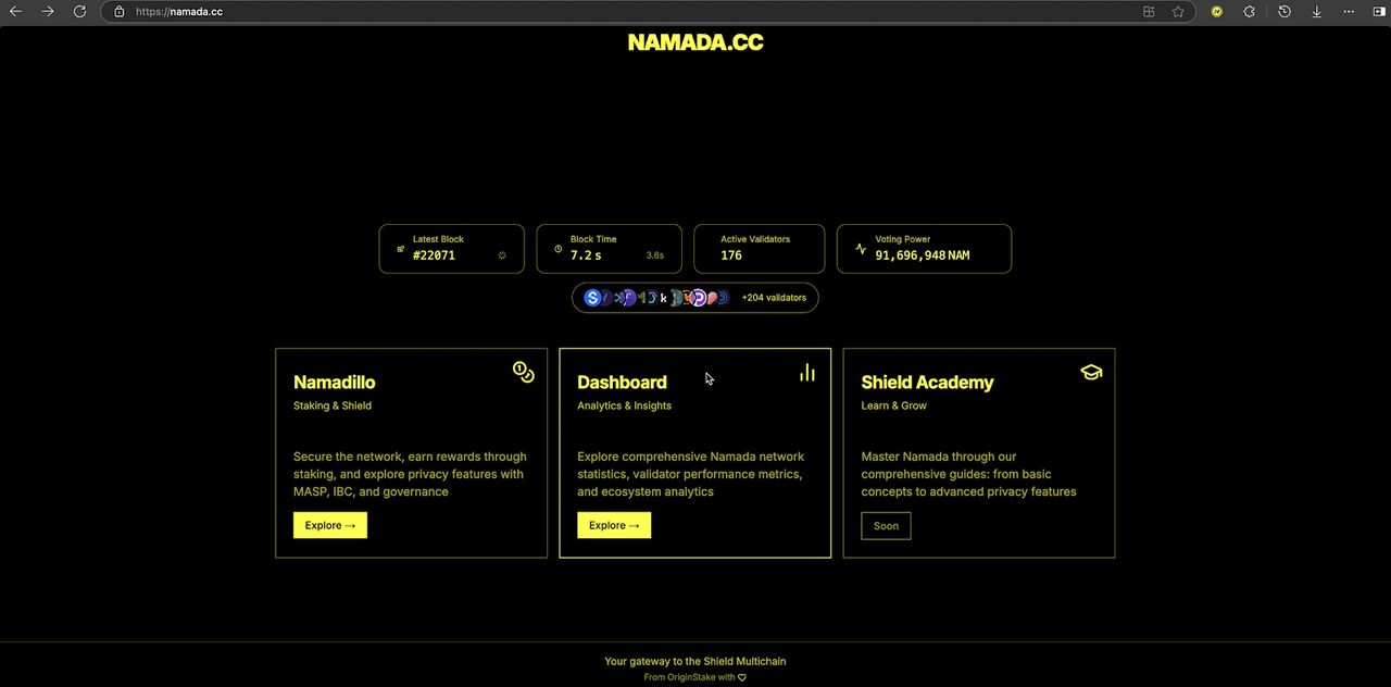 Visit Namada.cc