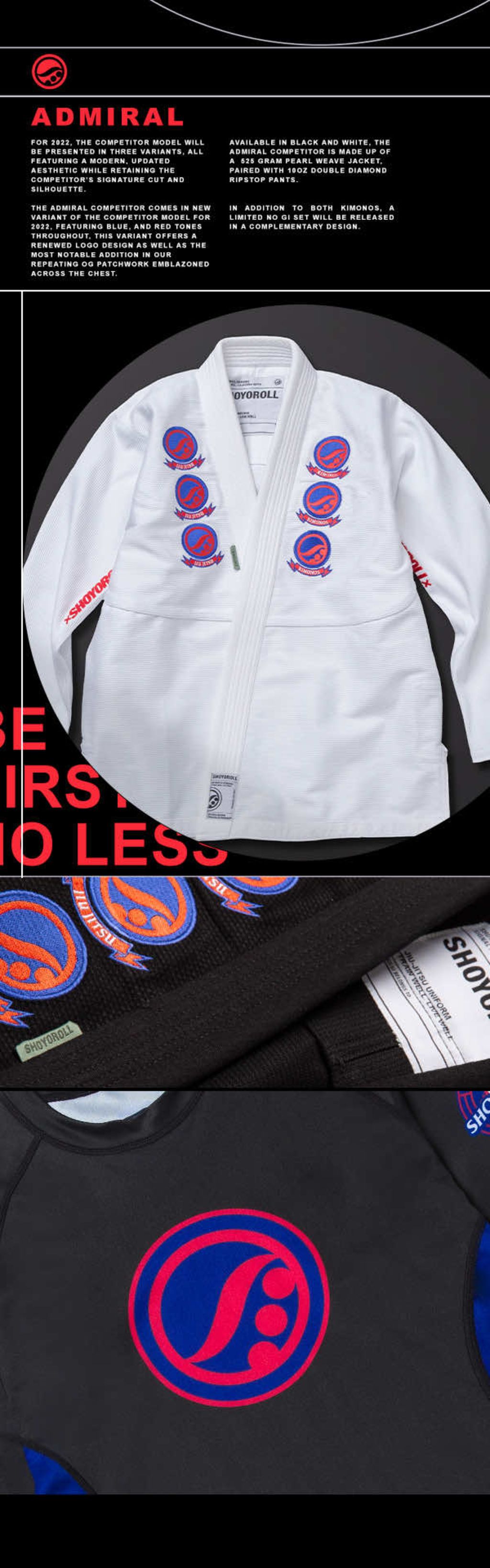 Shoyoroll A1柔術衣Admiral Competitor Kimono | labiela.com