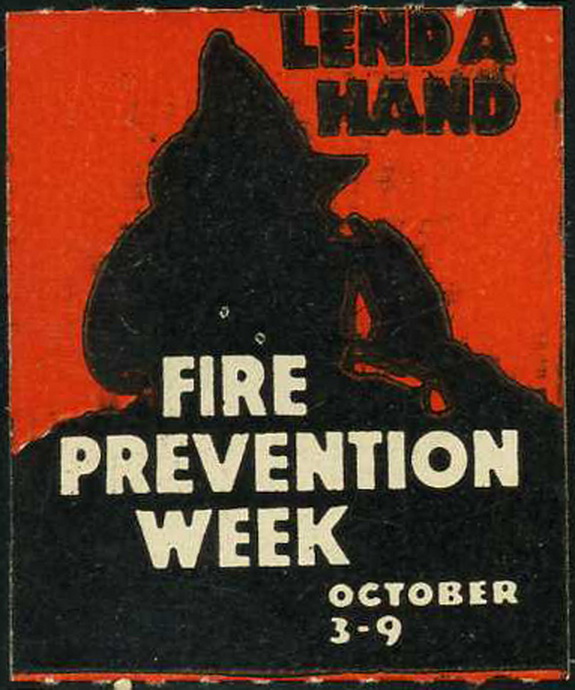 US- CINDERELLA. FIRE PREVENTION WEEK. LENDA HAND.**OCTOBER 3-9